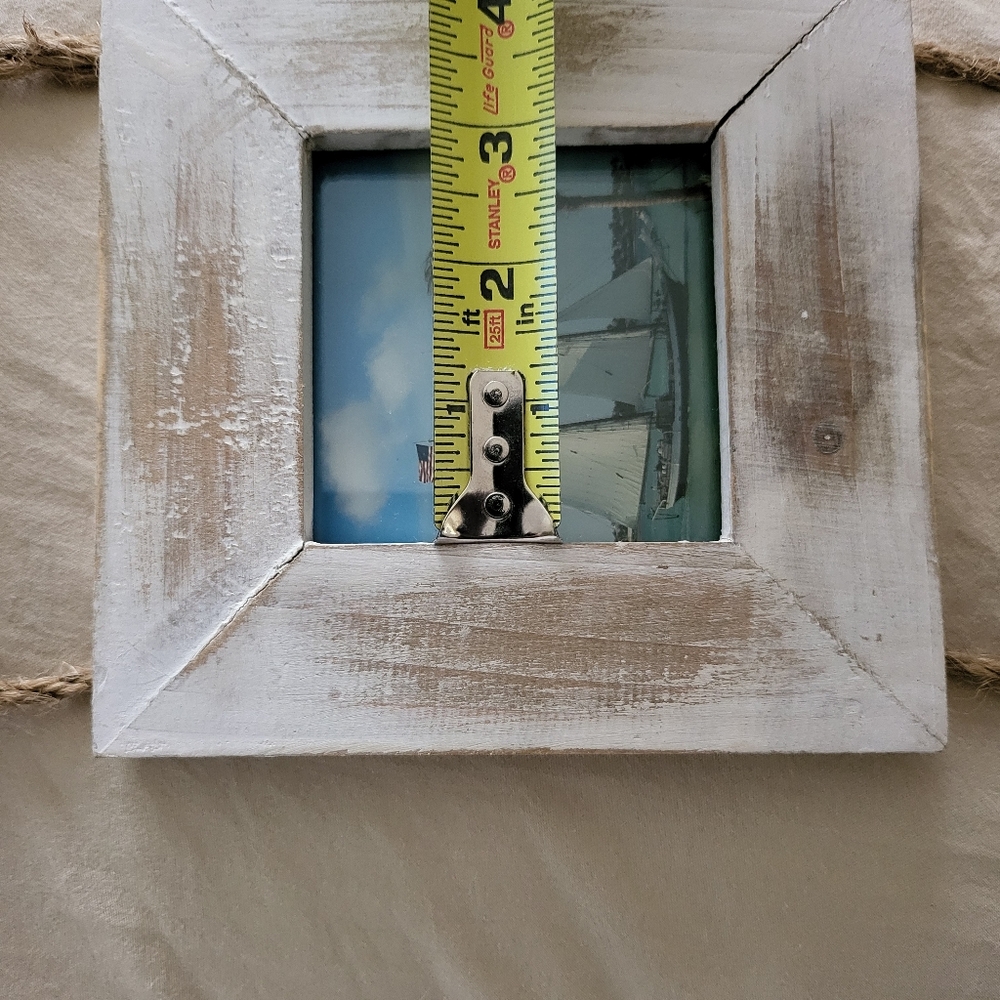 Rustic Wood Multi Picture Frame - Picture 4 of 5